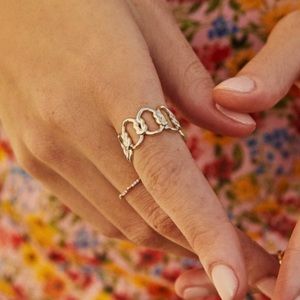 Kendra Scott Fallyn Band Ring In Gold